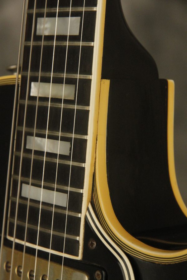 1957 Gibson Les Paul Custom w/3 original PAF pickups + Fretless Wonder HANG TAG! - Image 19