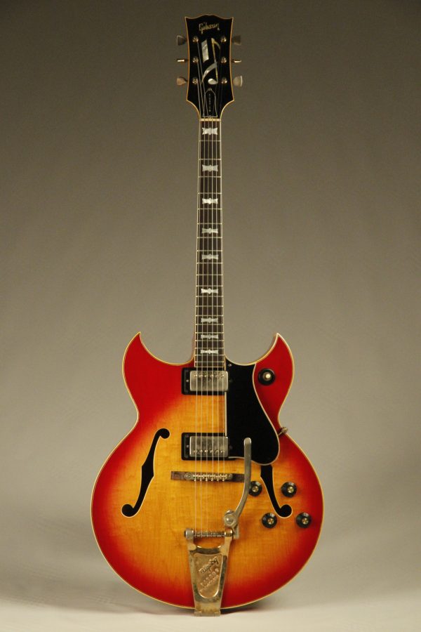 SOLD 1969 Gibson Barney Kessel Sunburst w/factory Bigsby