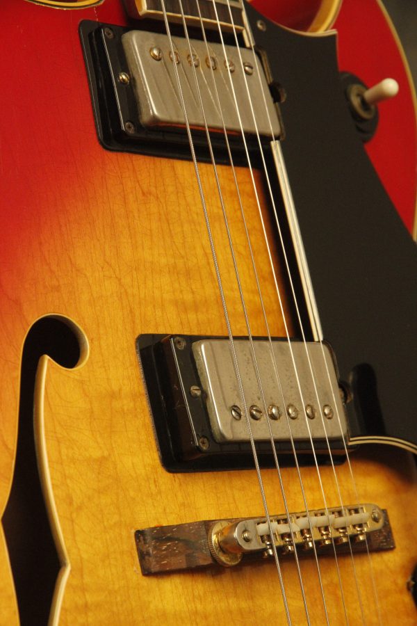 SOLD 1969 Gibson Barney Kessel Sunburst w/factory Bigsby - Image 8