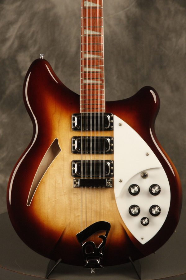 2014 Rickenbacker 370/12 string RARE Walnut Burst - Image 2