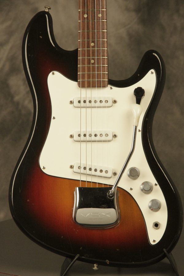 1960's VOX made in England JMI Super Ace Sunburst - Image 2