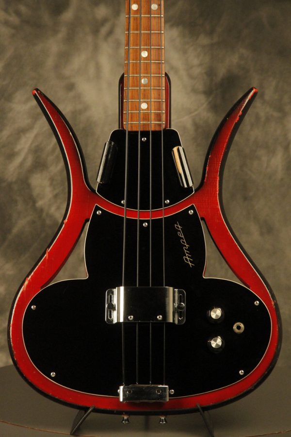 1960's Ampeg ASB-1 Cherry-Red "DEVIL BASS" - Image 2