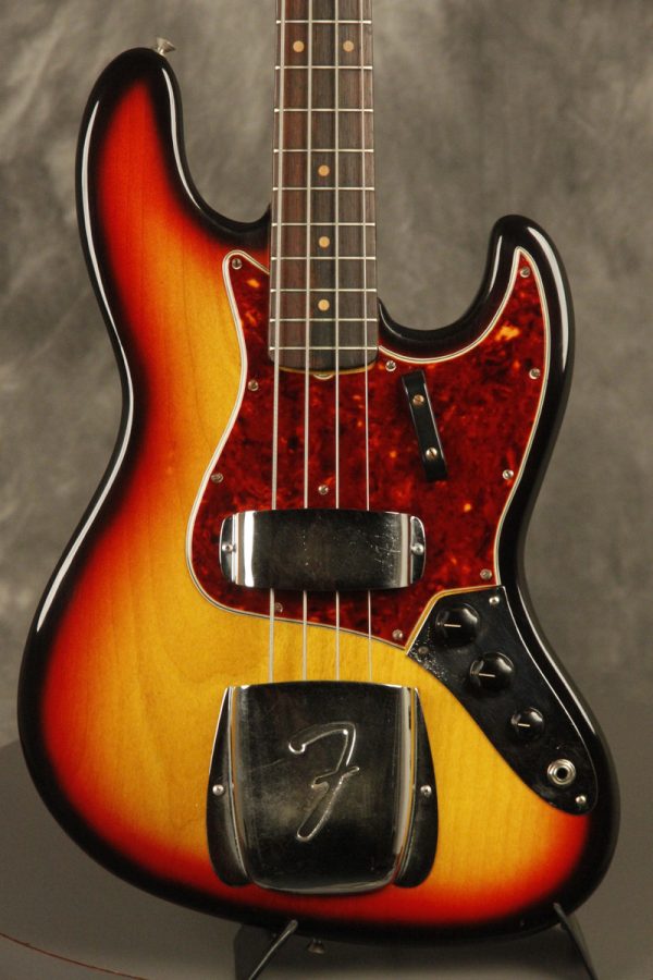 1964 pre-CBS Fender Jazz Bass refinished Sunburst - Image 2
