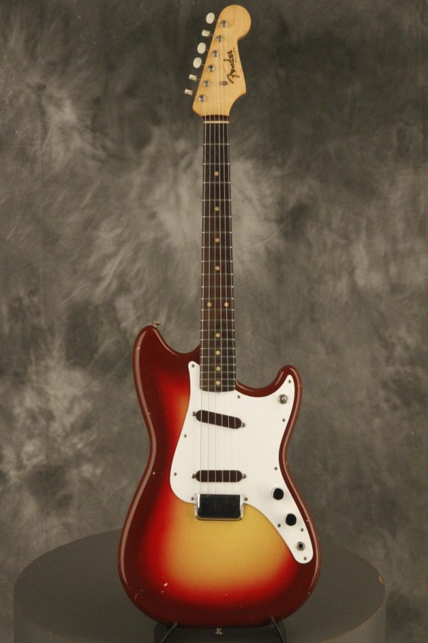 1962 Fender Duo-Sonic SLAB BOARD Maroonburst HANG TAG! - Image 3