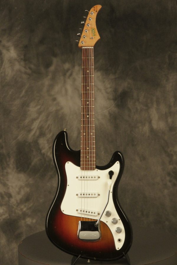 1960's VOX made in England JMI Super Ace Sunburst - Image 3