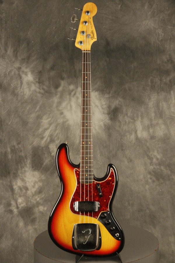 1964 pre-CBS Fender Jazz Bass refinished Sunburst - Image 3