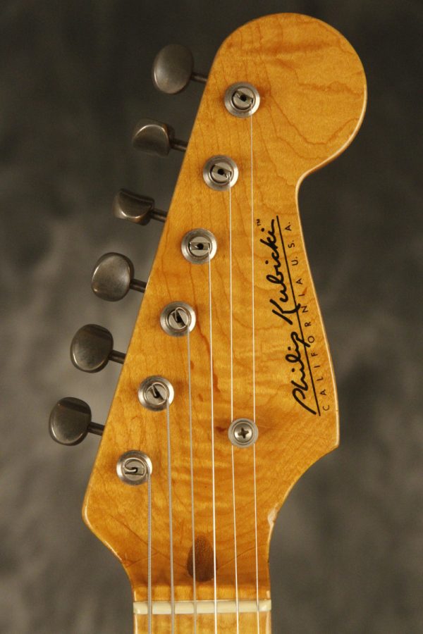 1984 Philip Kubicki Stratocaster hardtail sunburst - Image 4