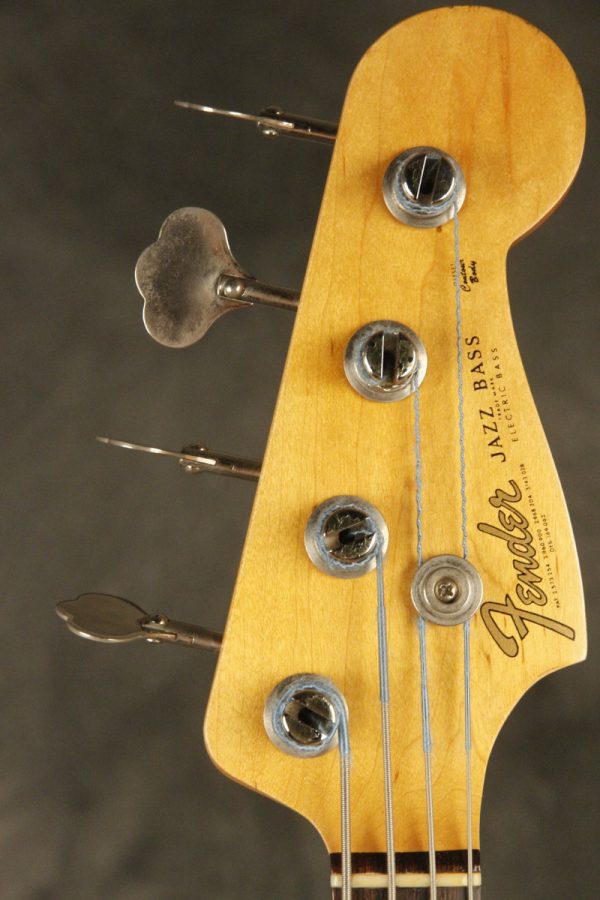 1964 pre-CBS Fender Jazz Bass refinished Sunburst - Image 4