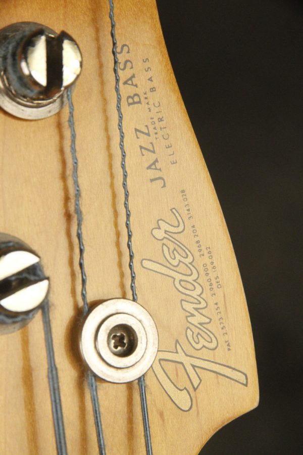 1964 pre-CBS Fender Jazz Bass refinished Sunburst - Image 5