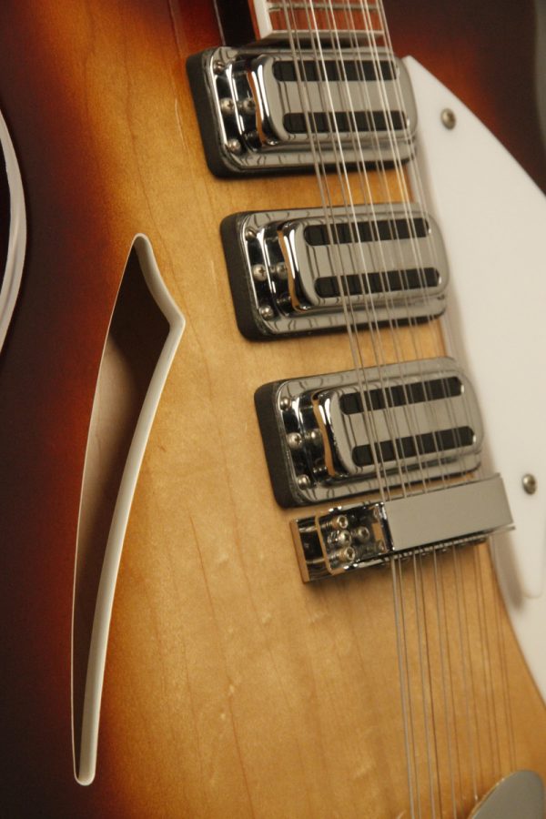 2014 Rickenbacker 370/12 string RARE Walnut Burst - Image 6