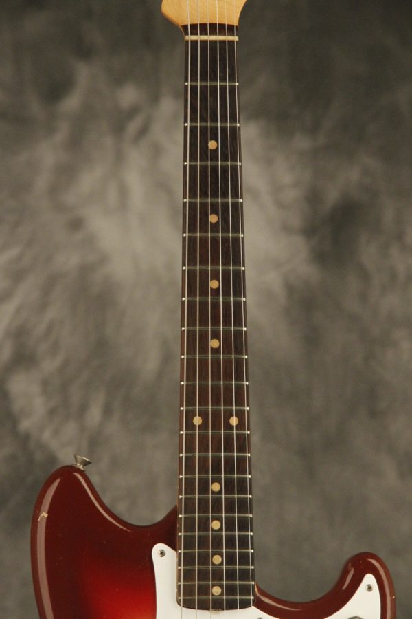 1962 Fender Duo-Sonic SLAB BOARD Maroonburst HANG TAG! - Image 6