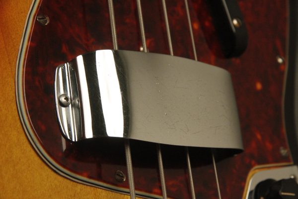 1964 pre-CBS Fender Jazz Bass refinished Sunburst - Image 6