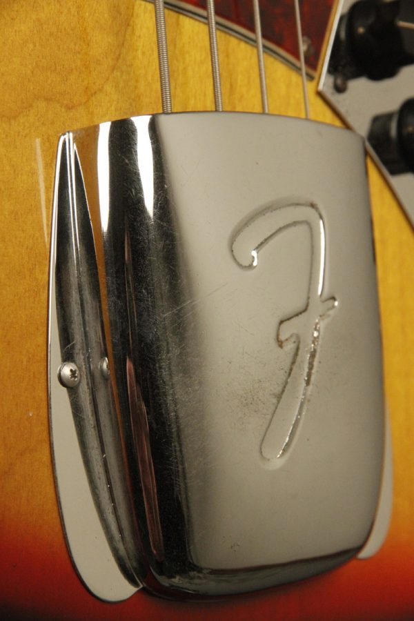 1964 pre-CBS Fender Jazz Bass refinished Sunburst - Image 7