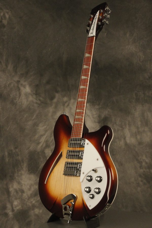 2014 Rickenbacker 370/12 string RARE Walnut Burst - Image 8