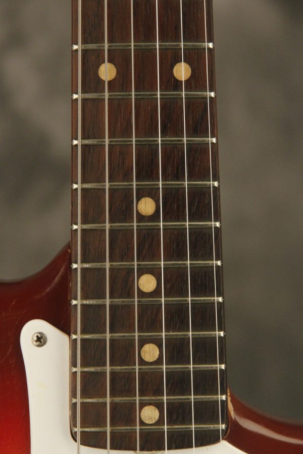 1962 Fender Duo-Sonic SLAB BOARD Maroonburst HANG TAG! - Image 8
