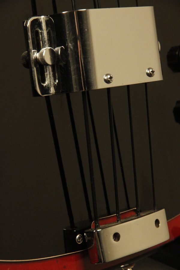 1960's Ampeg ASB-1 Cherry-Red "DEVIL BASS" - Image 8