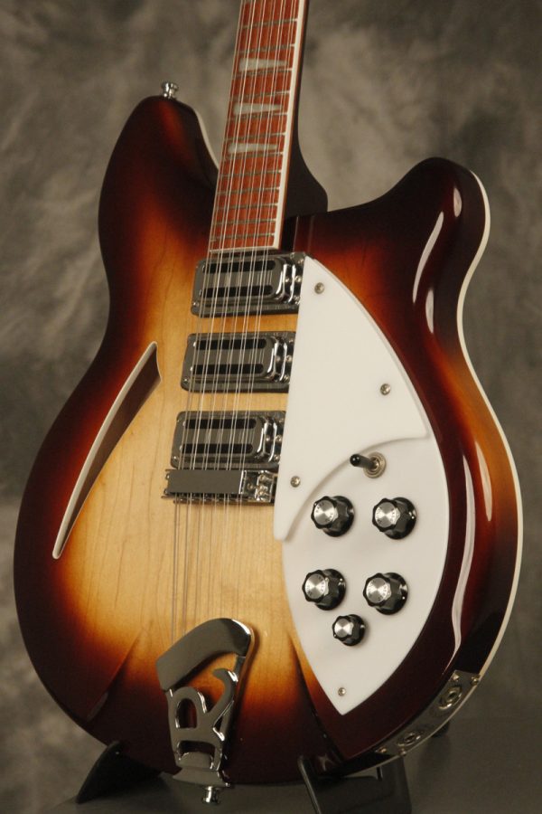 2014 Rickenbacker 370/12 string RARE Walnut Burst - Image 9