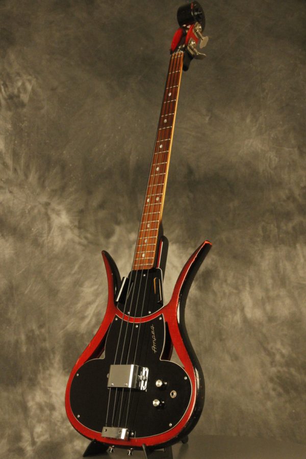 1960's Ampeg ASB-1 Cherry-Red "DEVIL BASS" - Image 9
