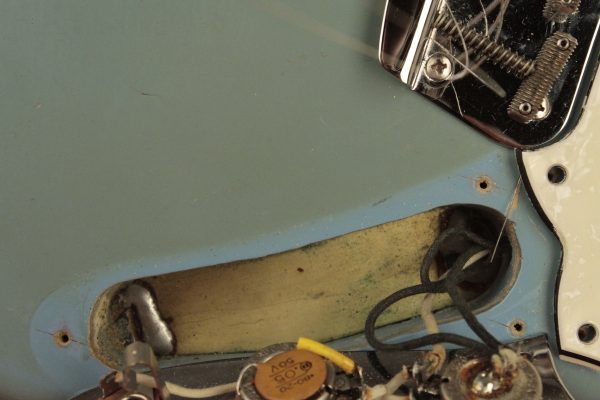 1964 Fender DUO-SONIC II Blue with '66 body CLAY DOTS + L-PLATE + '64 pickups - Image 59