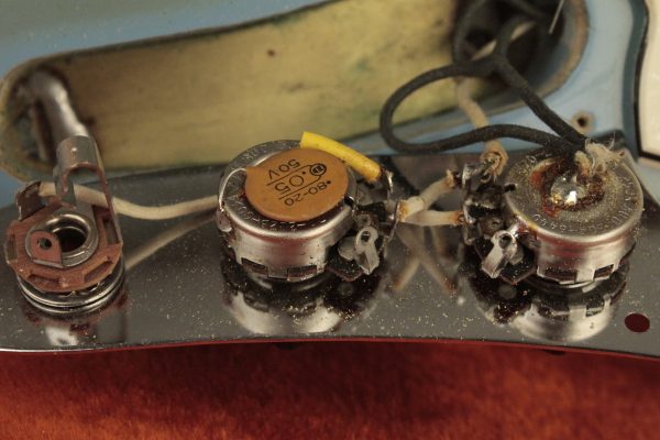 1964 Fender DUO-SONIC II Blue with '66 body CLAY DOTS + L-PLATE + '64 pickups - Image 61