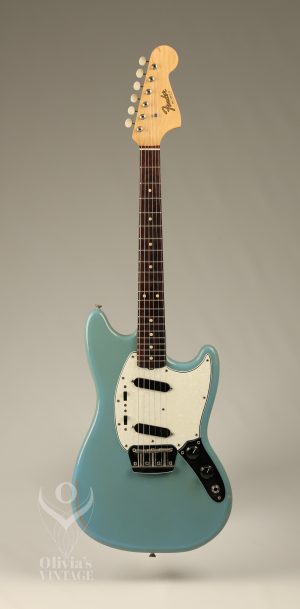 1964 Fender Duo-Sonic II Blue with '66 body Clay Dots + L-Plate + '64 pickups