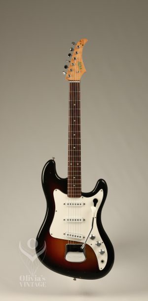 1960's VOX made in England JMI Super Ace Sunburst