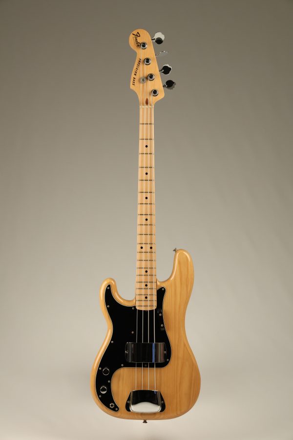 1977 Fender Precision Bass Natural Left-Handed