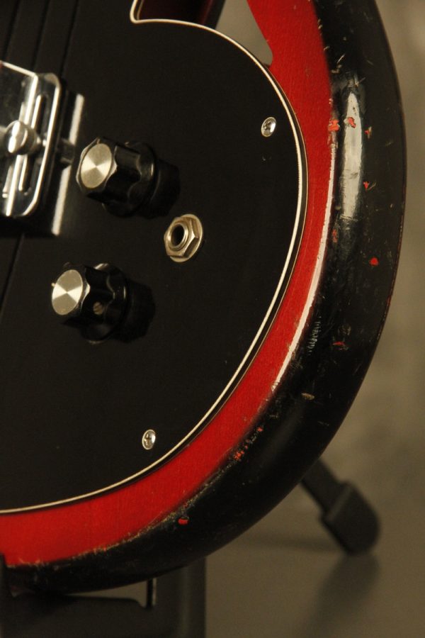 1960's Ampeg ASB-1 Cherry-Red "DEVIL BASS" - Image 12