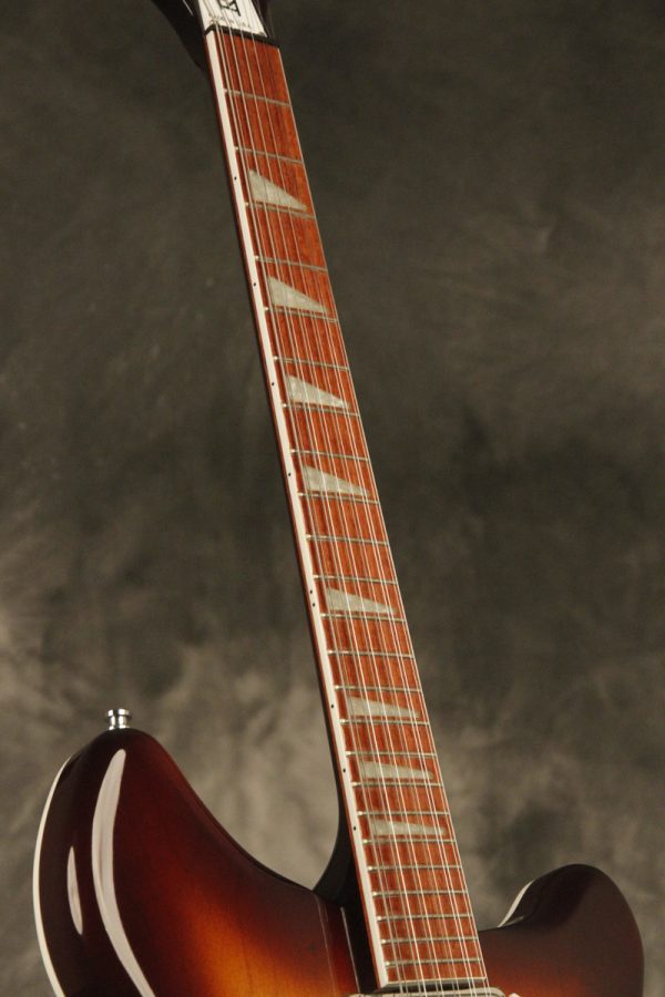 2014 Rickenbacker 370/12 string RARE Walnut Burst - Image 14