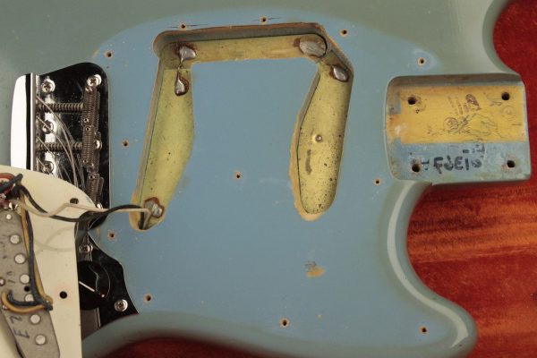 1964 Fender DUO-SONIC II Blue with '66 body CLAY DOTS + L-PLATE + '64 pickups - Image 64