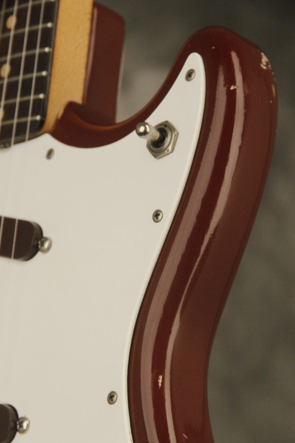 1962 Fender Duo-Sonic SLAB BOARD Maroonburst HANG TAG! - Image 15