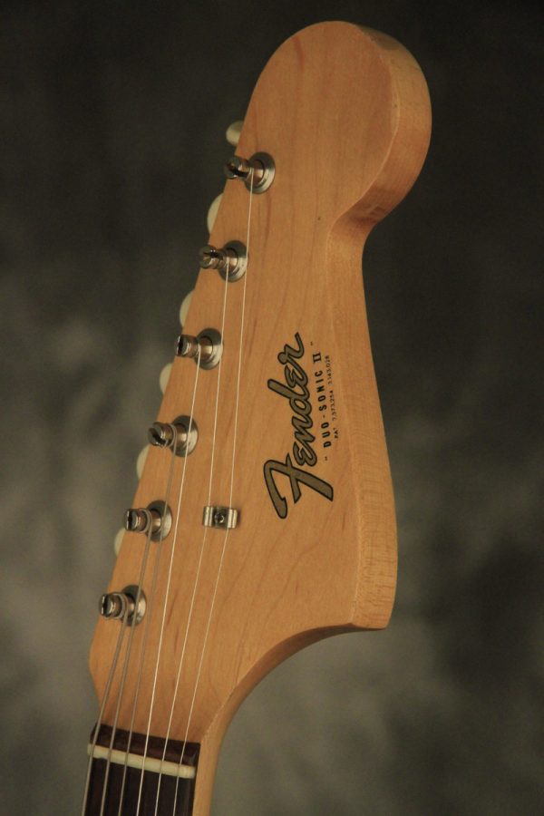 1964 Fender DUO-SONIC II Blue with '66 body CLAY DOTS + L-PLATE + '64 pickups - Image 15