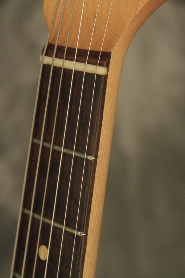 1964 Fender DUO-SONIC II Blue with '66 body CLAY DOTS + L-PLATE + '64 pickups - Image 16