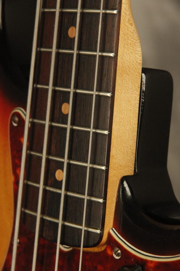 1964 pre-CBS Fender Jazz Bass refinished Sunburst - Image 16