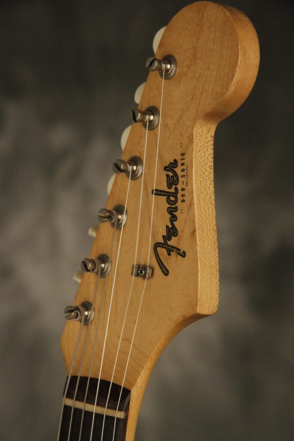 1962 Fender Duo-Sonic SLAB BOARD Maroonburst HANG TAG! - Image 17