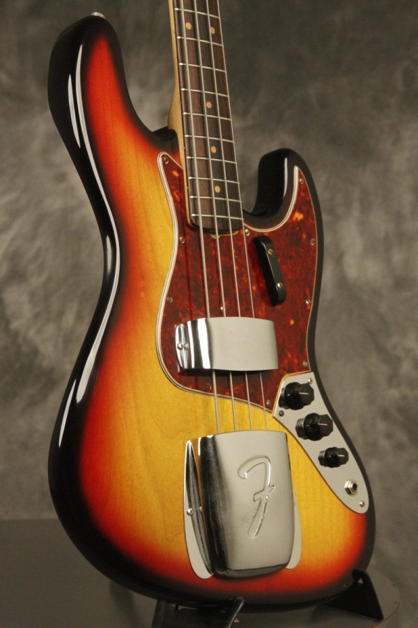 1964 pre-CBS Fender Jazz Bass refinished Sunburst - Image 18