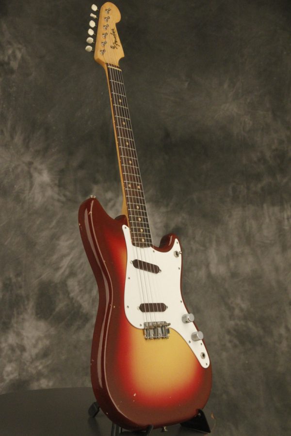 1962 Fender Duo-Sonic SLAB BOARD Maroonburst HANG TAG! - Image 21