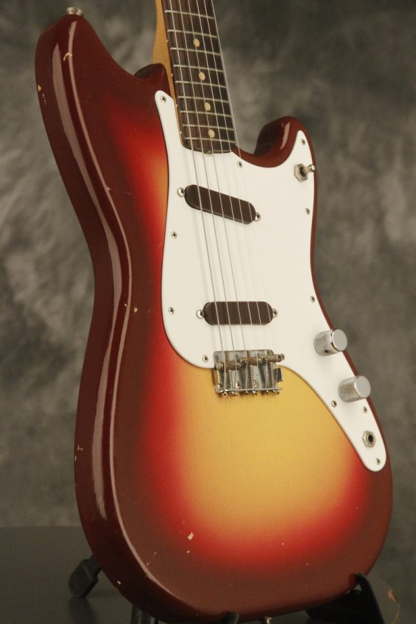 1962 Fender Duo-Sonic SLAB BOARD Maroonburst HANG TAG! - Image 22