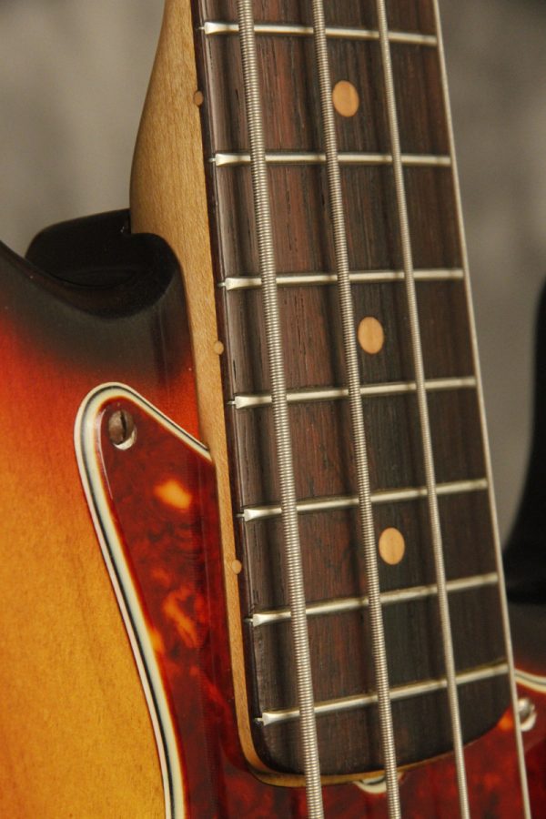 1964 pre-CBS Fender Jazz Bass refinished Sunburst - Image 24
