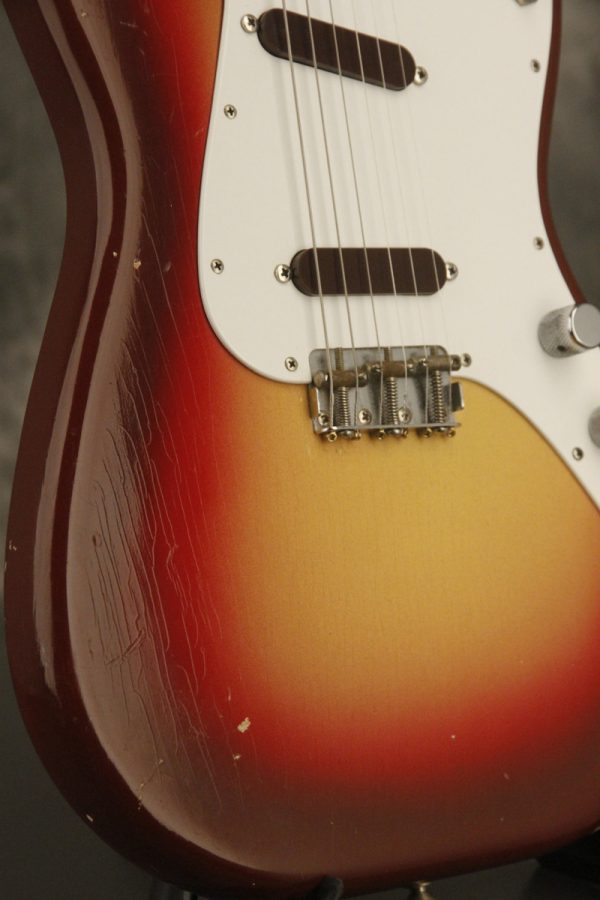 1962 Fender Duo-Sonic SLAB BOARD Maroonburst HANG TAG! - Image 25