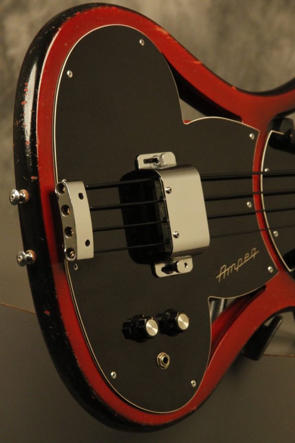 1960's Ampeg ASB-1 Cherry-Red "DEVIL BASS" - Image 27