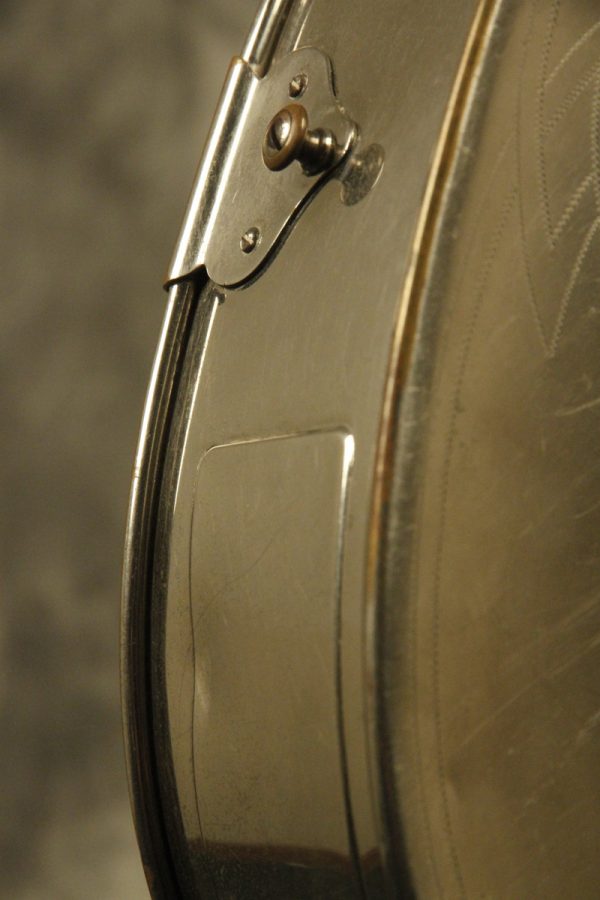 1930's ALHAMBRA Resonator guitar w/ fiddle edges and round neck - Image 26