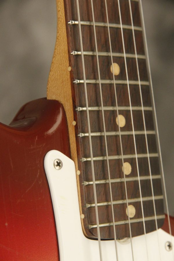 1962 Fender Duo-Sonic SLAB BOARD Maroonburst HANG TAG! - Image 29