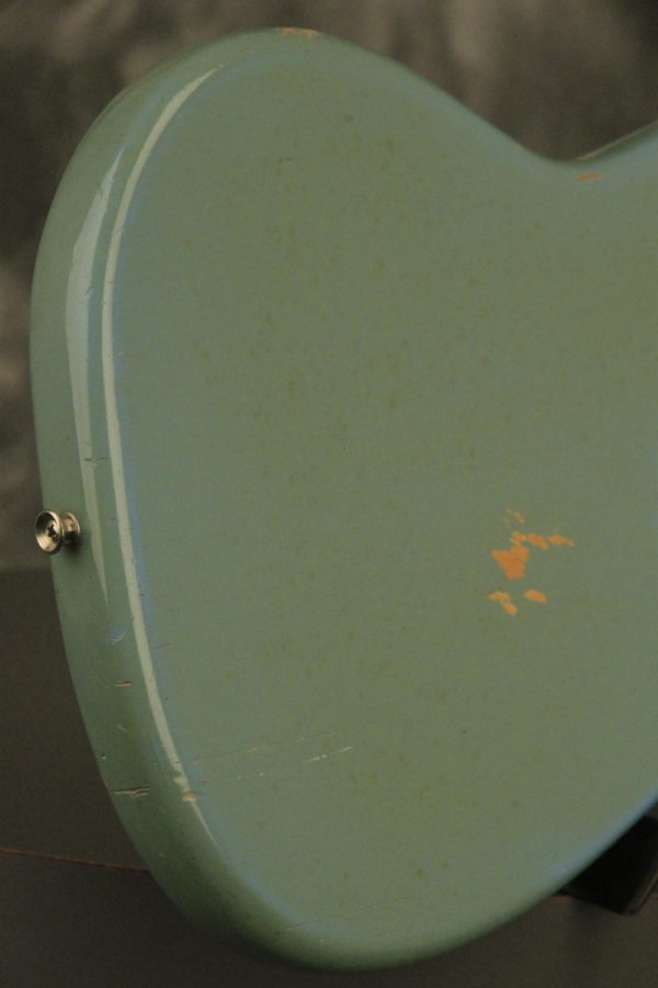 1964 Fender DUO-SONIC II Blue with '66 body CLAY DOTS + L-PLATE + '64 pickups - Image 29