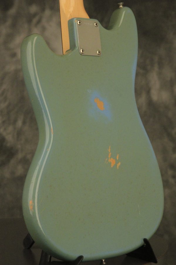 1964 Fender DUO-SONIC II Blue with '66 body CLAY DOTS + L-PLATE + '64 pickups - Image 31