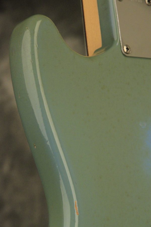 1964 Fender DUO-SONIC II Blue with '66 body CLAY DOTS + L-PLATE + '64 pickups - Image 32