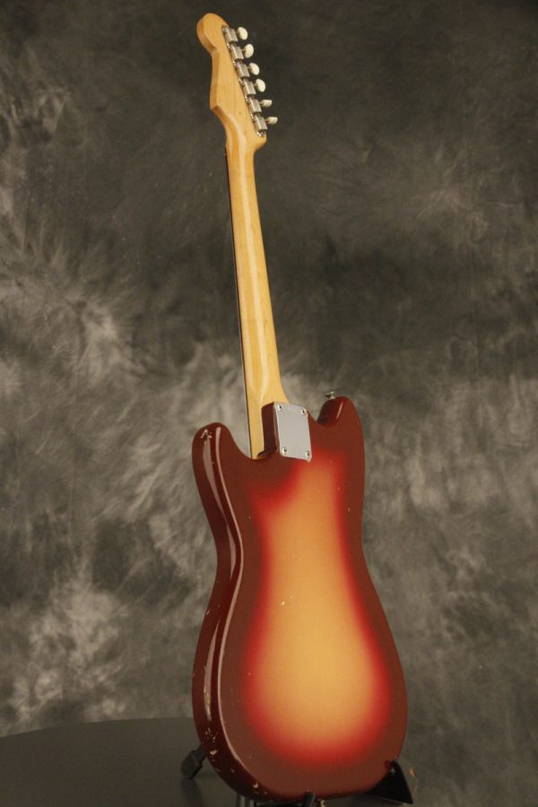 1962 Fender Duo-Sonic SLAB BOARD Maroonburst HANG TAG! - Image 33