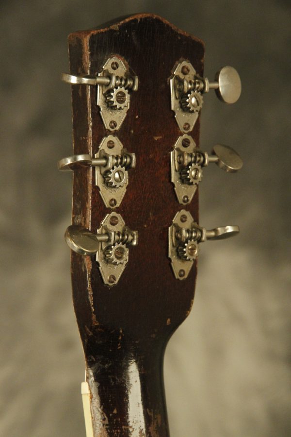 1930's ALHAMBRA Resonator guitar w/ fiddle edges and round neck - Image 33