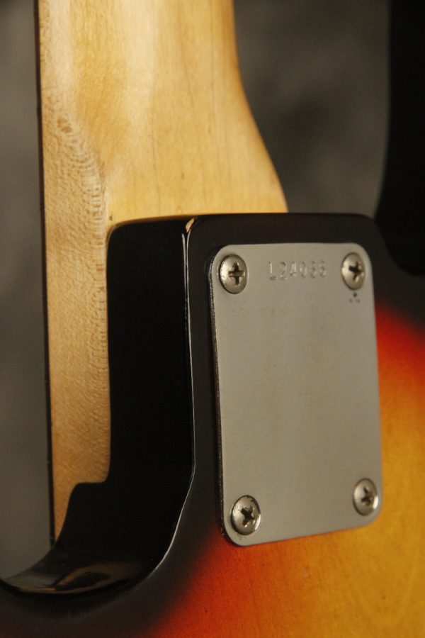 1964 pre-CBS Fender Jazz Bass refinished Sunburst - Image 34