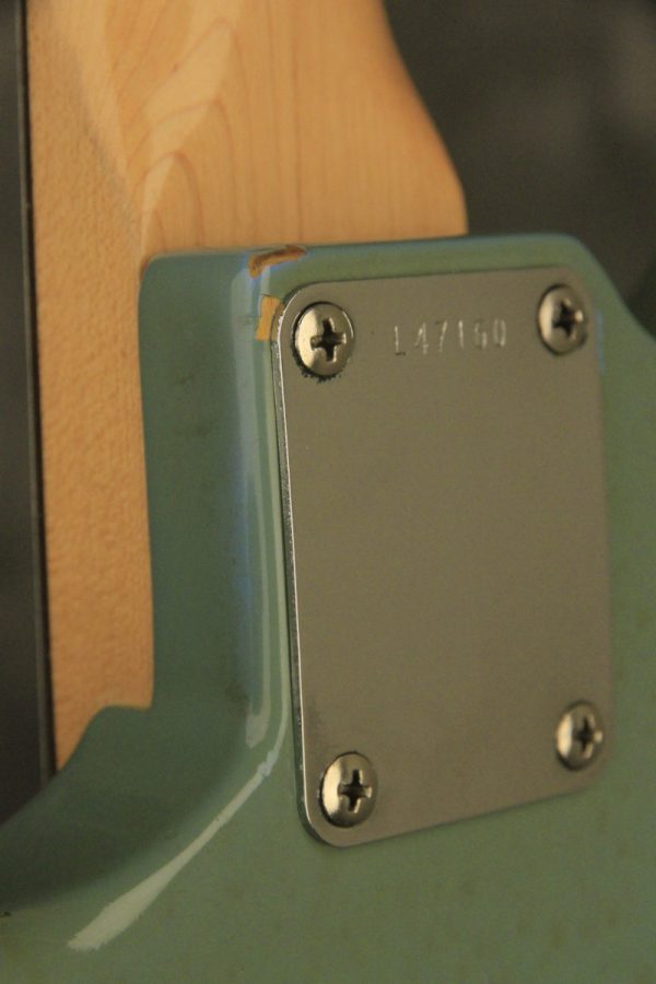 1964 Fender DUO-SONIC II Blue with '66 body CLAY DOTS + L-PLATE + '64 pickups - Image 36